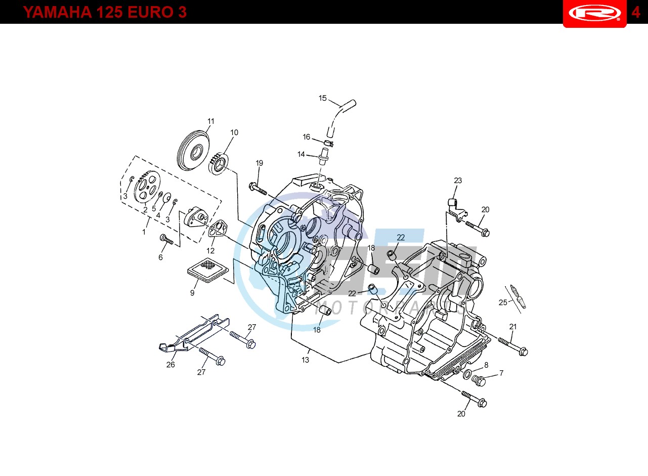 T04  CRANKCASE