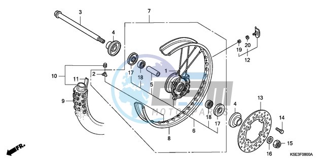 FRONT WHEEL