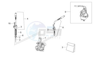 Sonic 50 Air drawing Carburettor I