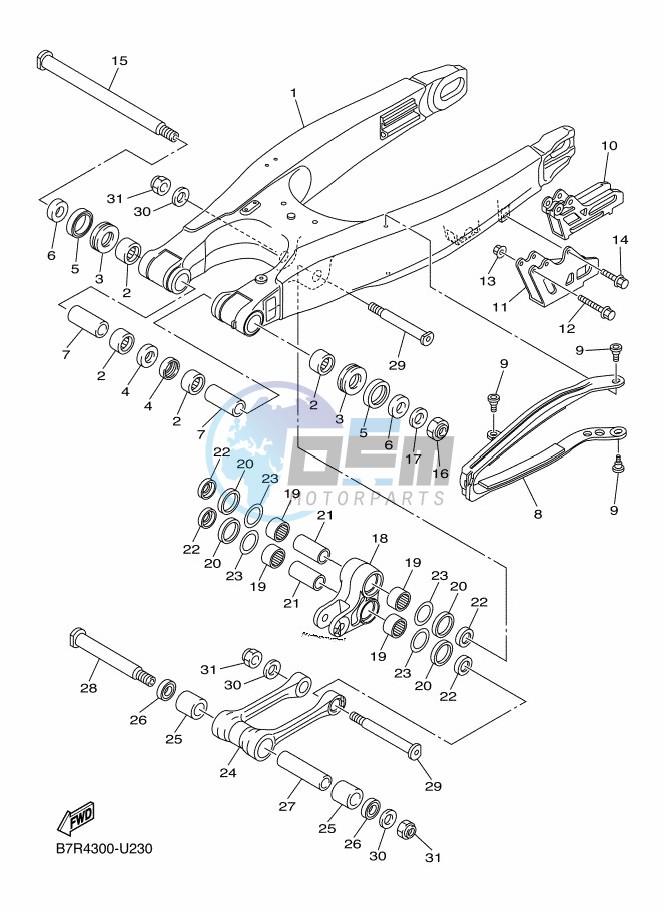 REAR ARM