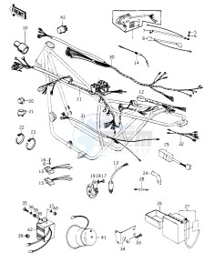 KZ 1000 C [POLICE 1000] (C1-C1A) [POLICE 1000] drawing CHASSIS ELECTRICAL EQUIPMENT -- 78 C1_C1A- -