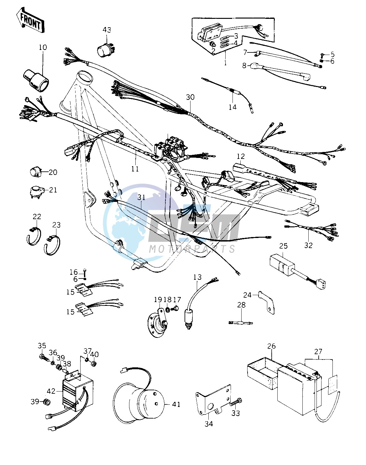 CHASSIS ELECTRICAL EQUIPMENT -- 78 C1_C1A- -