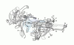 California III 1000 Carburatori Carburatori drawing Electrical system