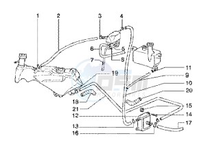 Runner 180 FXR 2t drawing Supply system