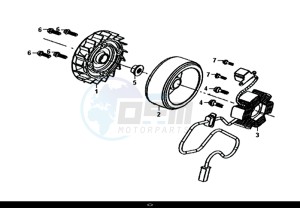 SYMPHONY CARGO 50 (AY05W7-EU) (L7-M0) drawing AC GEN. ASSY