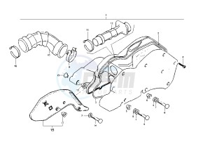 Beverly RST 125 drawing Air Cleaner