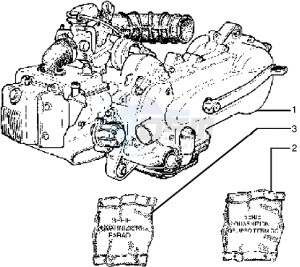 ET4 125 drawing Engine