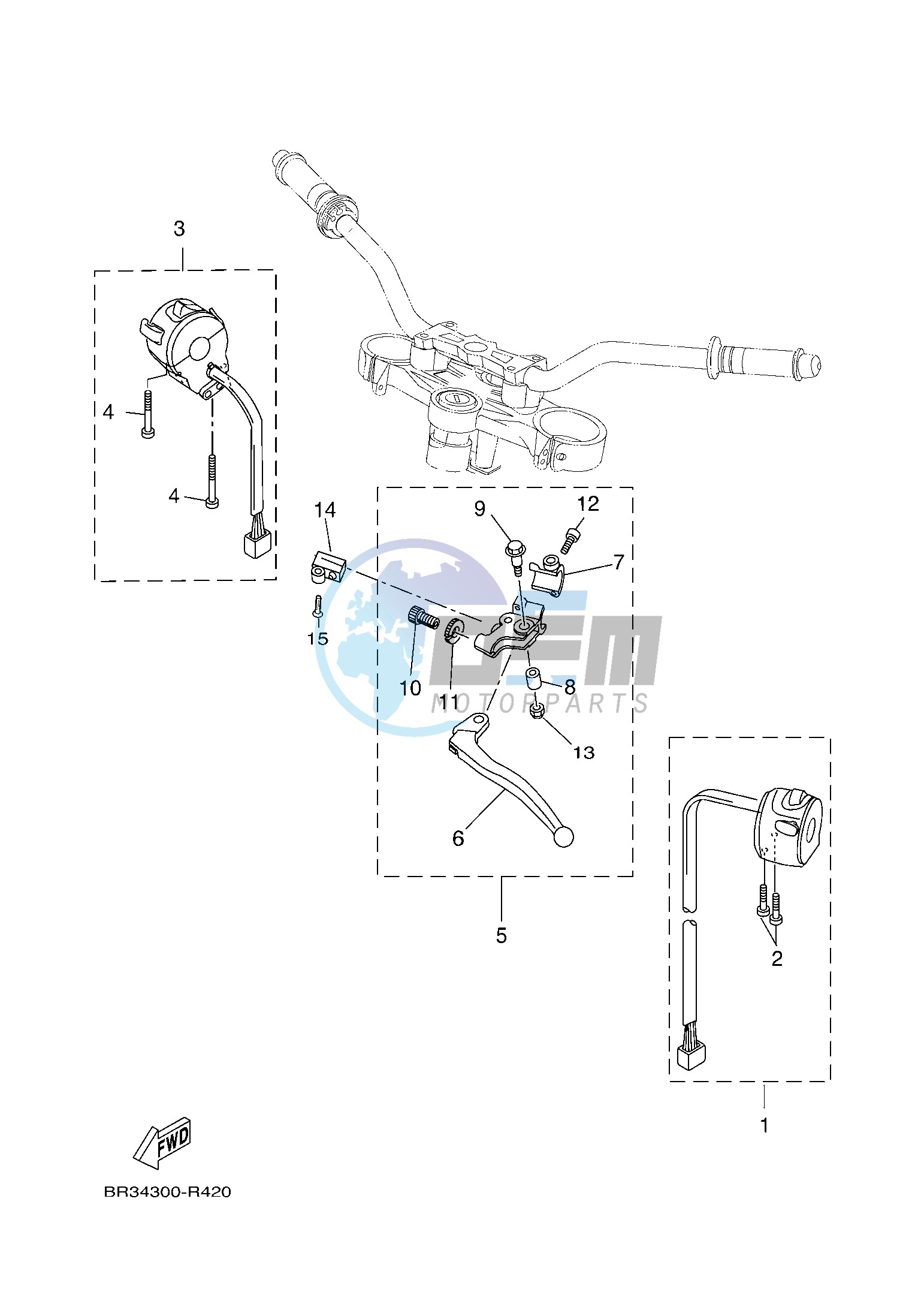 HANDLE SWITCH & LEVER