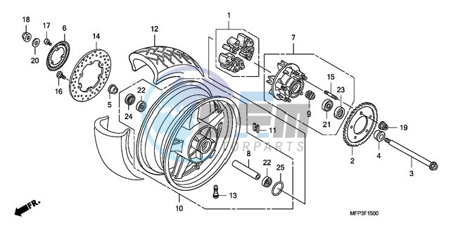 REAR WHEEL