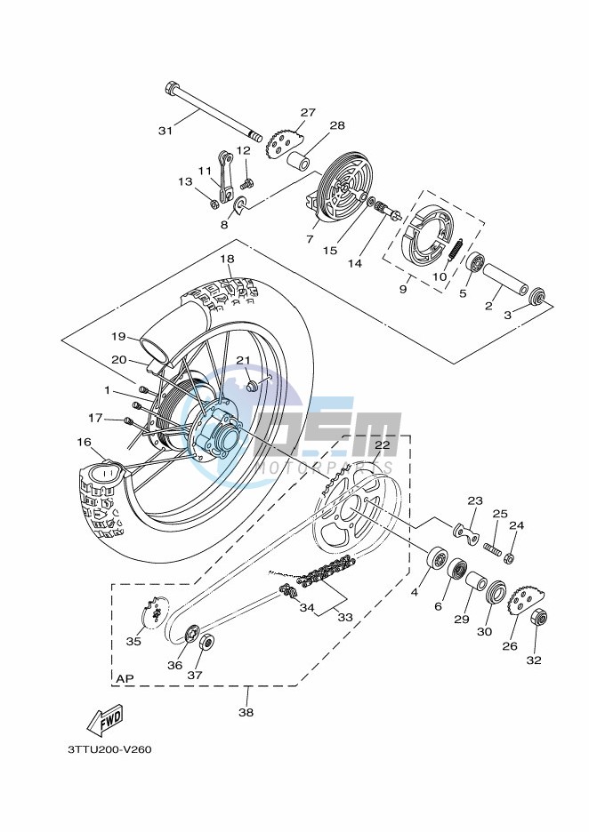 REAR WHEEL