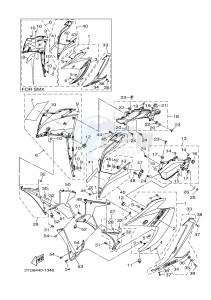 YZF-R25A 249 (BS82) drawing COWLING 1