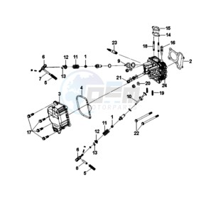 FIDDLE III 125I L5-L6 drawing CYLINDER HEAD CPL.