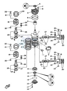 115B drawing CRANKSHAFT--PISTON