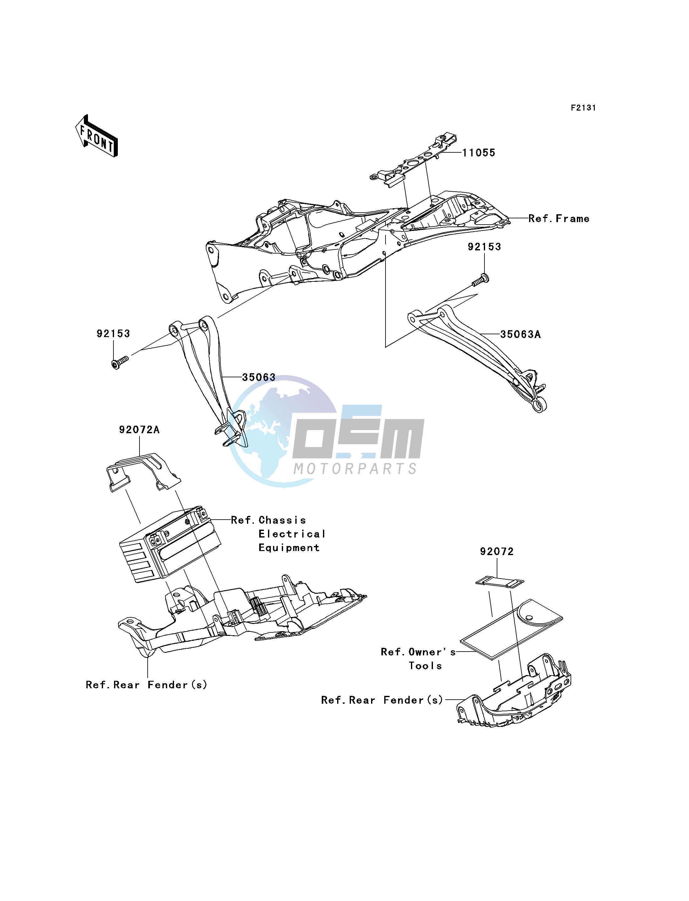 FRAME FITTINGS-- REAR- -