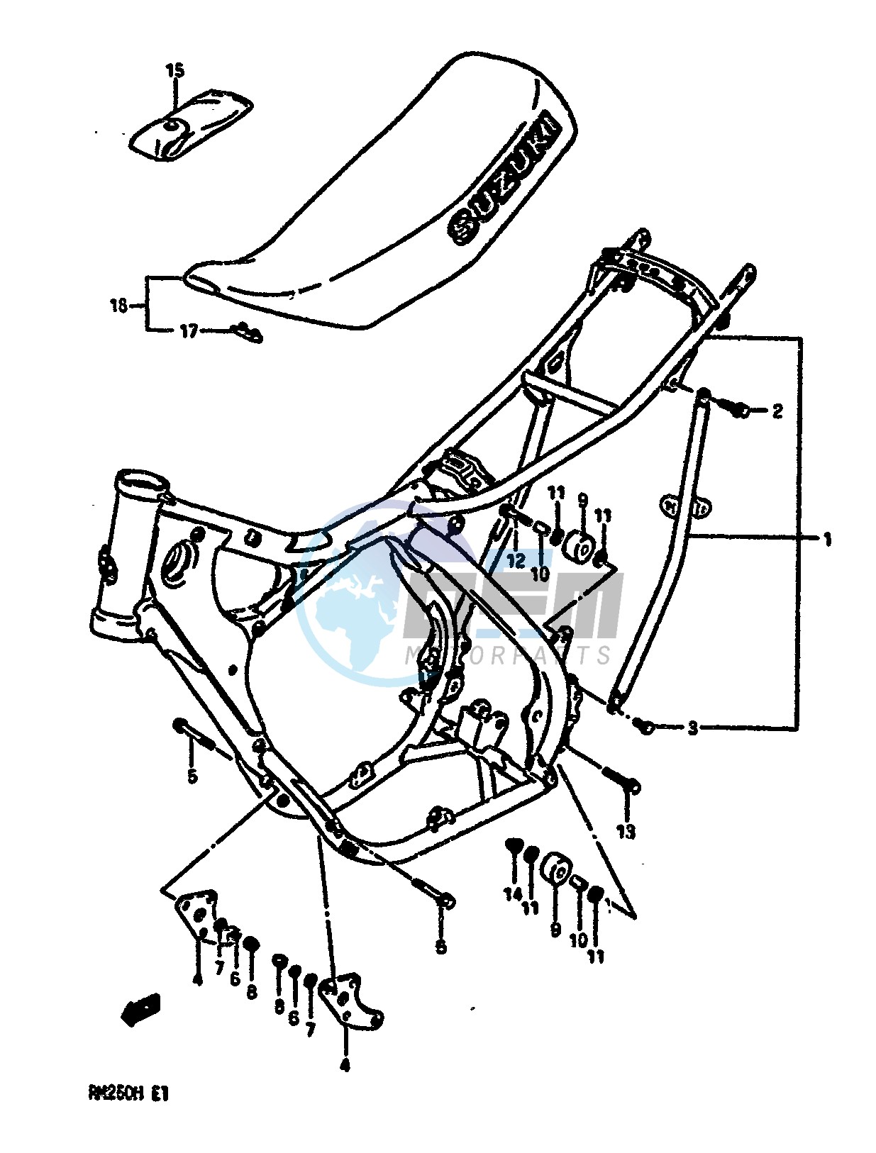 FRAME-SEAT (MODEL H)