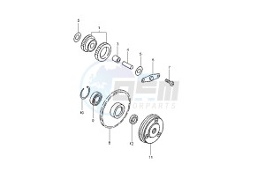 YP MAJESTY 125 drawing STARTER