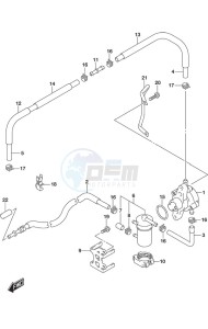 DF 150 drawing Fuel Pump