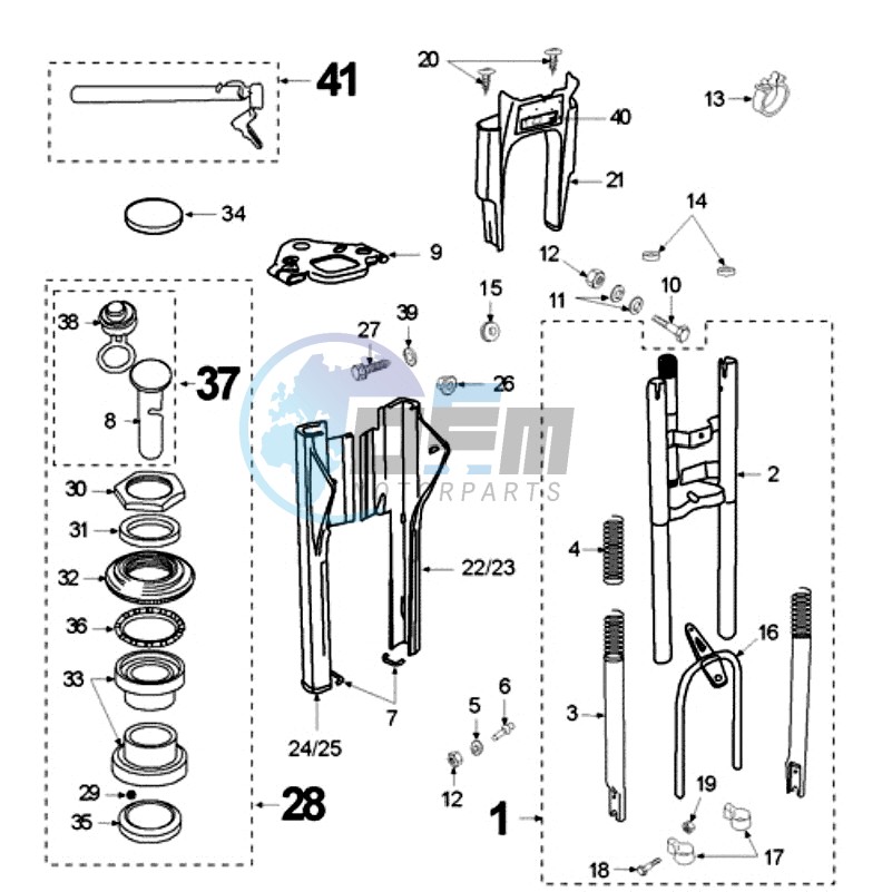 FORKS AND STEERING