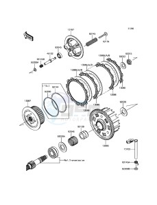 Z800 ABS ZR800BGF FR GB XX (EU ME A(FRICA) drawing Clutch