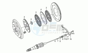 S 1000 drawing Clutch 1991-d