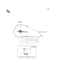 VN900 CLASSIC VN900BEF GB XX (EU ME A(FRICA) drawing Decals(Black)