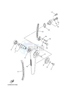 YFM350FWA YFM35FGB GRIZZLY 350 4WD (1NS3 1NS3 1NS4) drawing CAMSHAFT & CHAIN