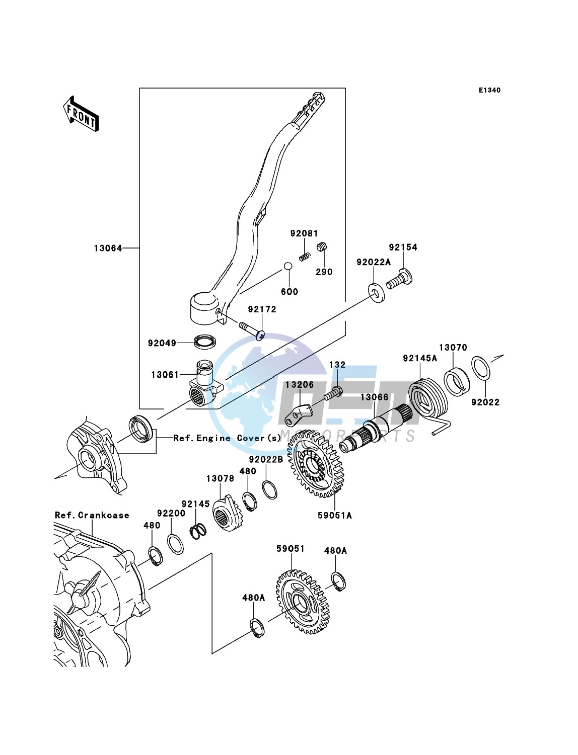 Kickstarter Mechanism