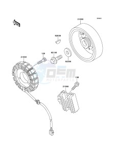 ZZR600 ZX600-E13H GB XX (EU ME A(FRICA) drawing Generator