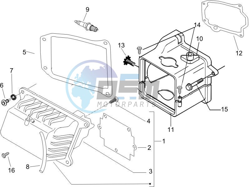 Cylinder head cover