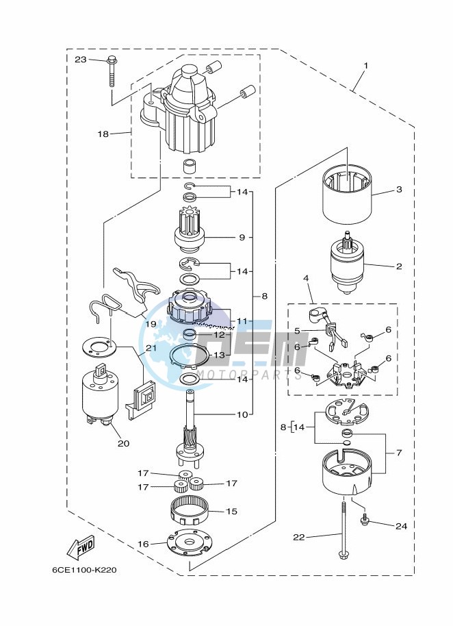 STARTER-MOTOR