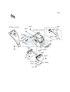 VULCAN_S EN650AFF XX (EU ME A(FRICA) drawing Taillight(s)