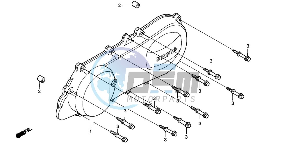 LEFT CRANKCASE COVER