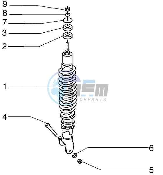 Rear Shock absorber