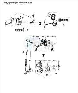 FIGHT 4 50 2T drawing BRAKING SYSTEM