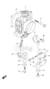 DF 115A drawing Throttle Body