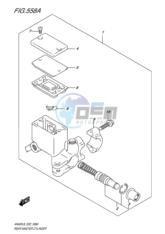 REAR MASTER CYLINDER