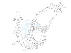 Liberty 125 4t 3v ie e3 drawing Frame bodywork