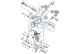 XVS DRAG STAR 1100 drawing REAR ARM