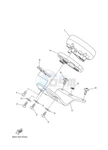 MTM850 MTM-850 XSR900 (B906) drawing METER