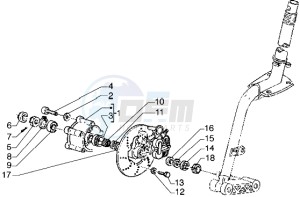 Hexagon 180 GTX drawing Disc brake