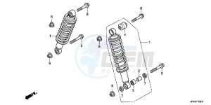 NC750SAH 2ED - (2ED) drawing FRONT WHEEL