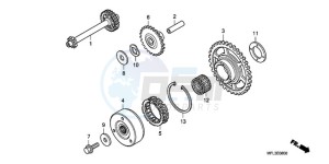 CBR1000RR9 Australia - (U / MME) drawing STARTING CLUTCH