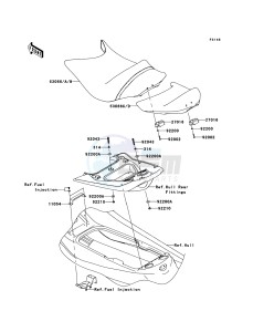 JET_SKI_ULTRA_300LX JT1500JDF EU drawing Seat