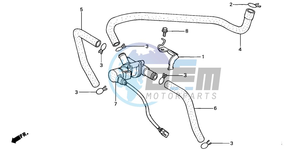 AIR INJECTION CONTROL VALVE (2)