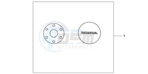 CB600F39 UK - (E / MKH ST) drawing CRANKCASE *R320P*