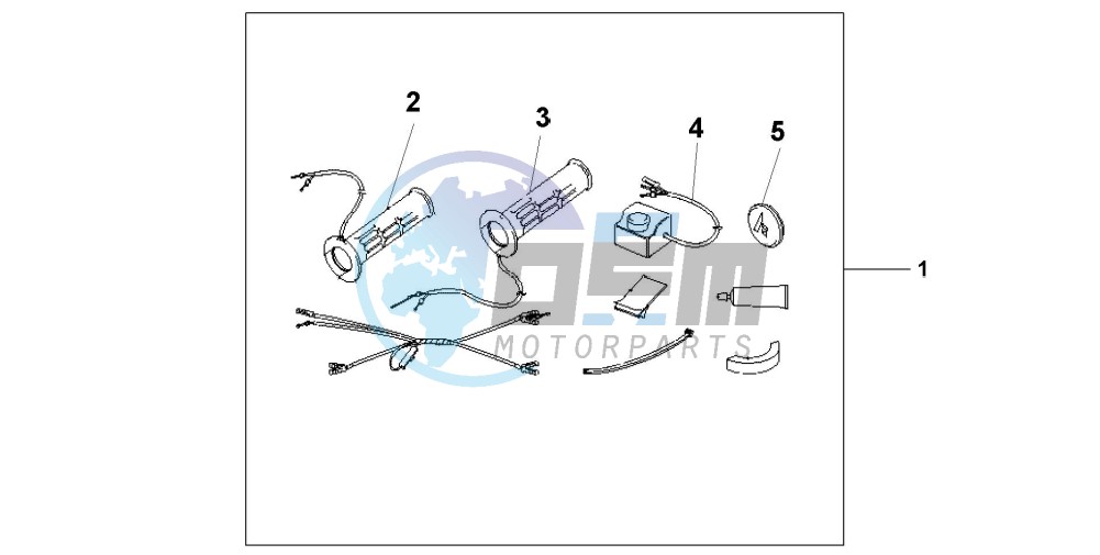 GRIP HEATER SS/ON-OF