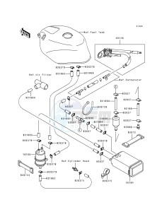 ZX 750 K [NINJA ZX-7R] (K1-K2) [NINJA ZX-7R] drawing CANISTER