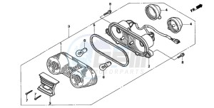 SFX50MM drawing TAILLIGHT