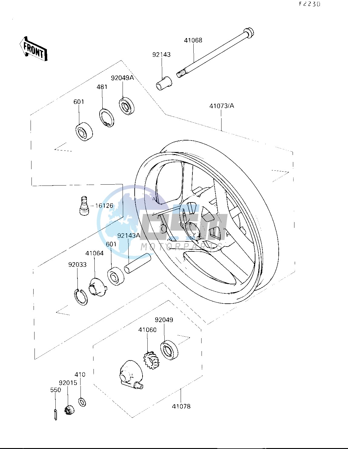 FRONT WHEEL