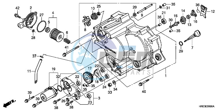 FRONT CRANKCASE COVER